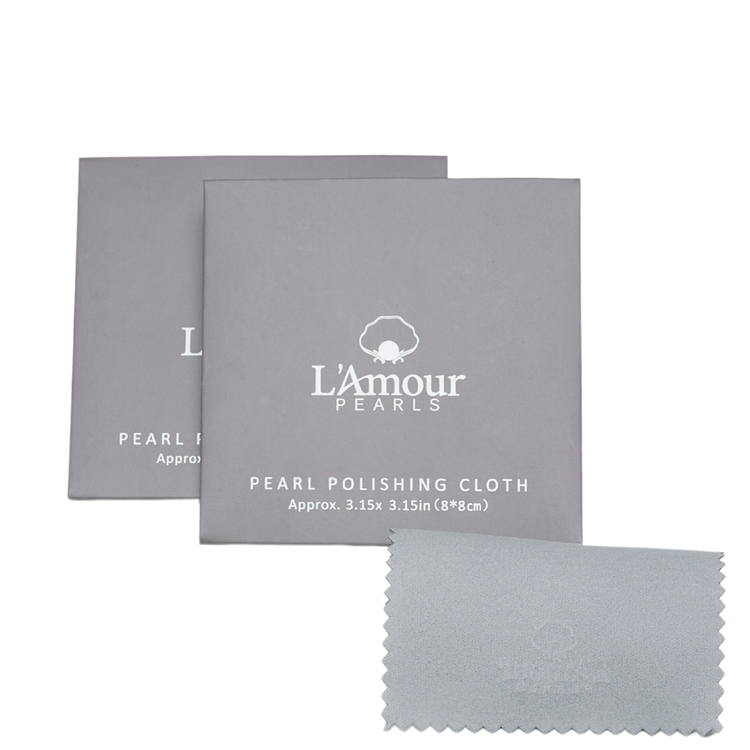 Pearl Polishing Cloth for Pearl Jewelry Care and Maintenance - 3 PACK