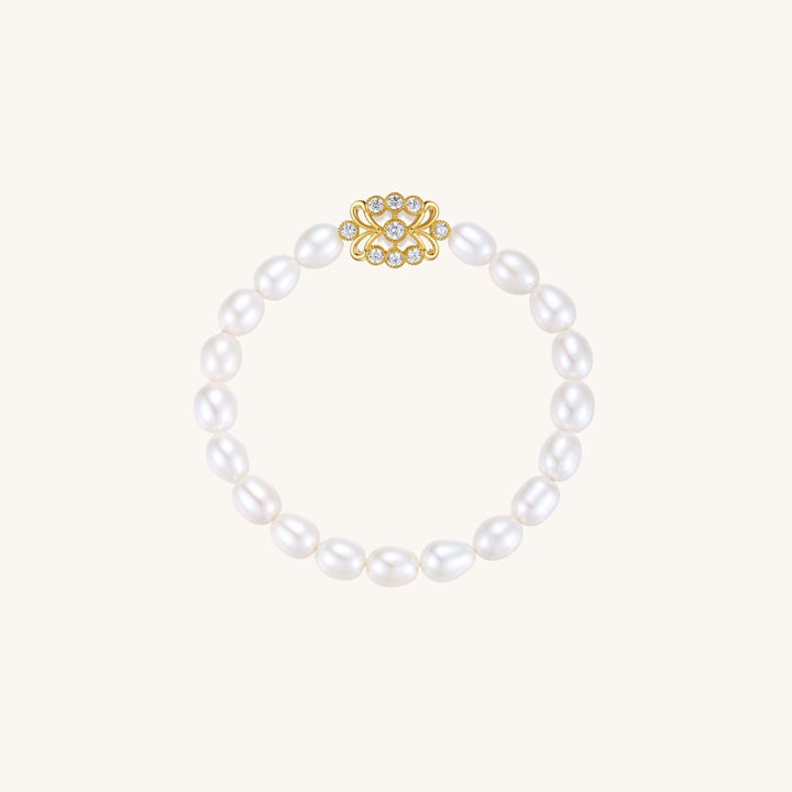 Signature Kolam Pearl Bracelet