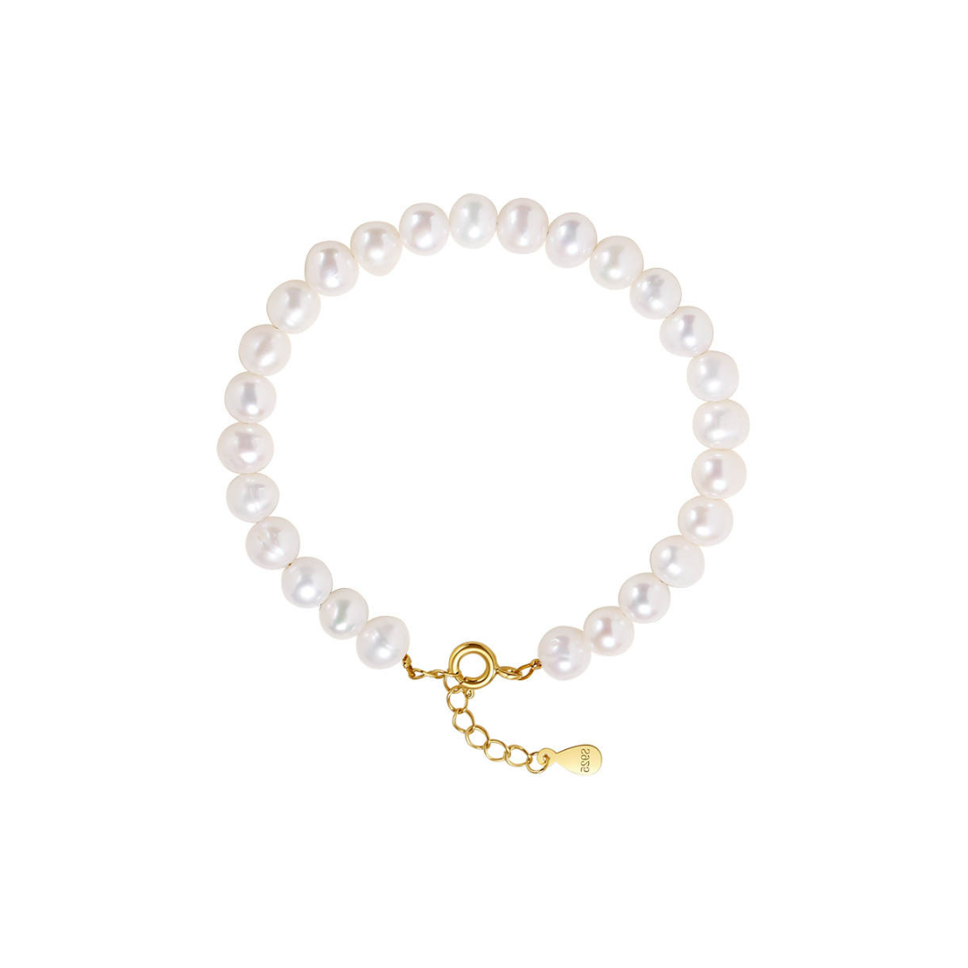Freshwater Pearl and Gold Vermeil Bracelet